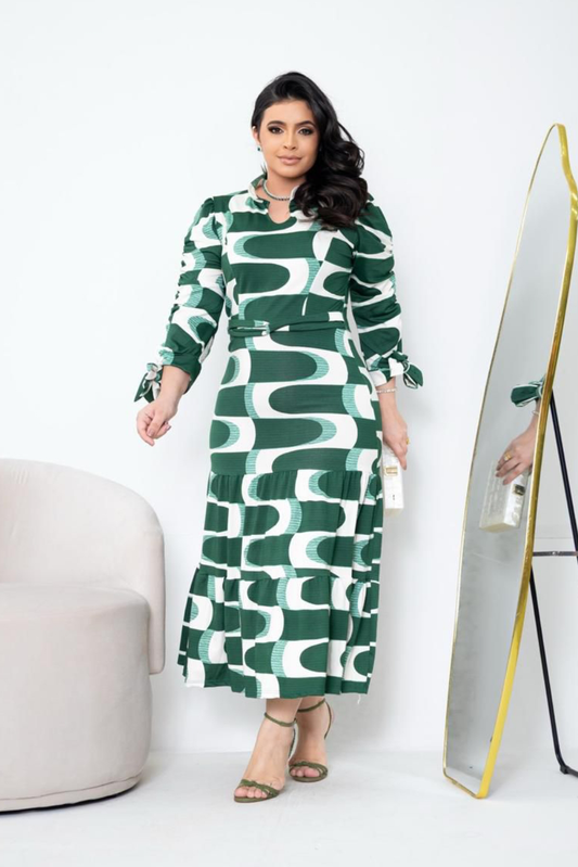 Vestido M. Cuadrille